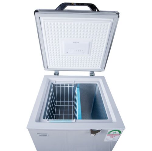 93 LITERS CHEST FREEZER, GREY