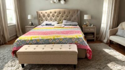 Tranquil Haven Upholstered Bed – 6×6