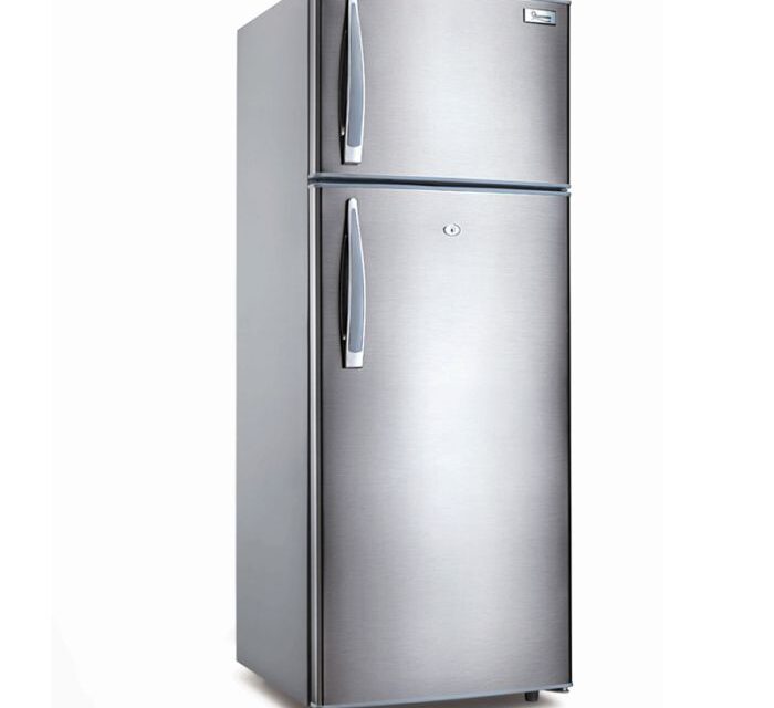 213L double door direct cool refrigerator titan silver