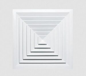 ceiling air diffuser for HVAC ventilation