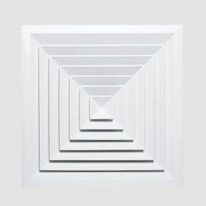 ceiling air diffuser for HVAC ventilation