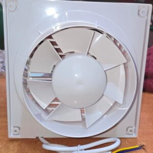 Bathroomfan Compact wall-mounted exhaust fan designed for efficient air extraction in bathrooms, kitchens, offices, and small commercial spaces.