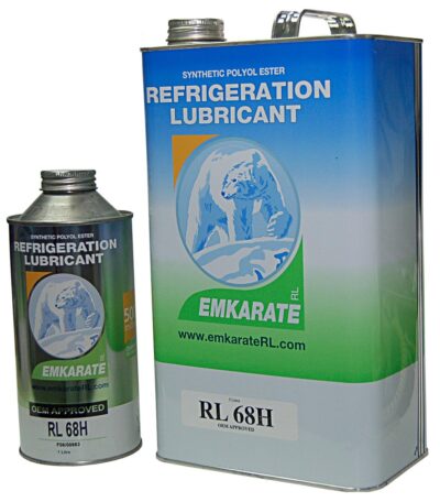 Emkarate RL68H compressor oil bottle