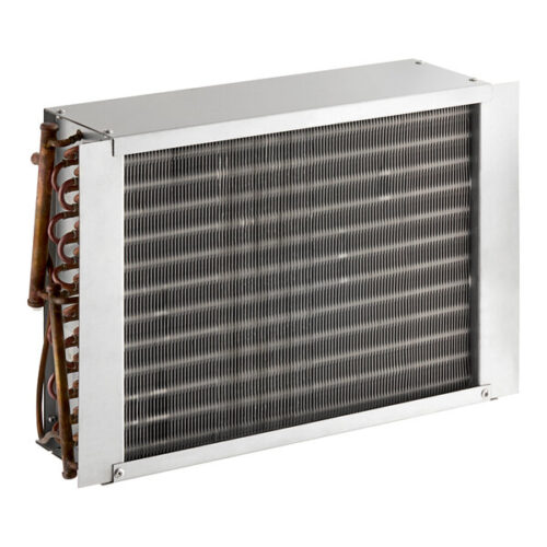 Wire-on-tube condenser coil for refrigerator