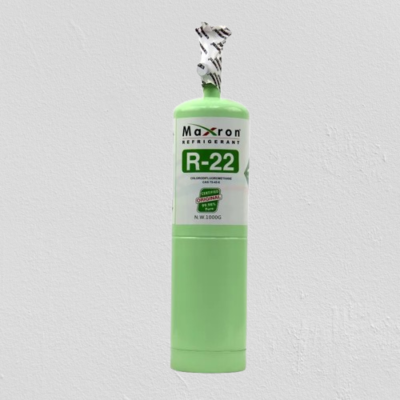 Maxron R22 refrigerant gas can 1000g for AC servicing