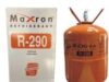 Maxron R290 refrigerant gas cylinder for refrigerators and freezers