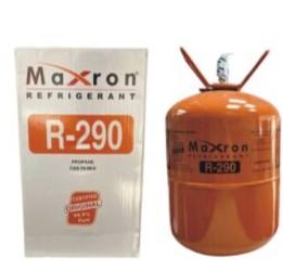 Maxron R290 refrigerant gas cylinder for refrigerators and freezers