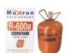 Maxron R600a refrigerant gas cylinder for refrigerators