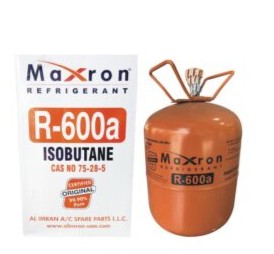 Maxron R600a refrigerant gas cylinder for refrigerators