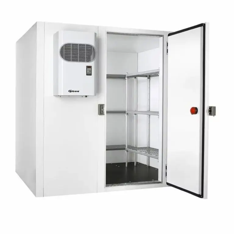 Commercial cold room refrigeration system for food storage and cooling applications