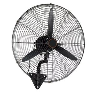 Industrial wall mount fan for commercial ventilation
