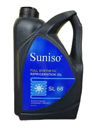 Suniso SL68 refrigeration oil for commercial compressors