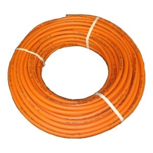 8mm Orange High Pressure Hose LPG Gas Regulator with High-Pressure Hose Kit
