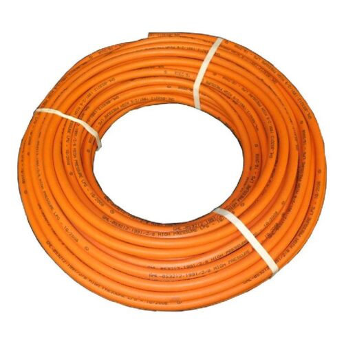 8mm Orange High Pressure Hose LPG Gas Regulator with High-Pressure Hose Kit