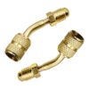 R410A refrigerant service adapter fitting