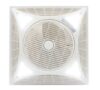 Recessed ceiling louver fan measuring 60cm × 60cm