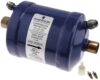 Suction line filter for a refrigeration compressor system